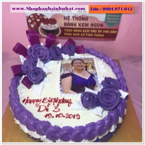 Bánh Sinh Nhật In Hình Ảnh - H13